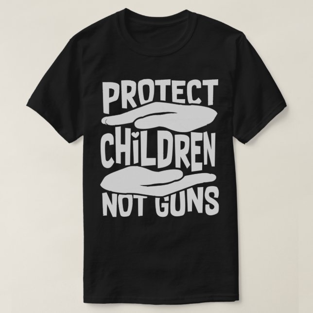 Camiseta Protect children not s wear orange enough  violenc (Diseño del anverso)