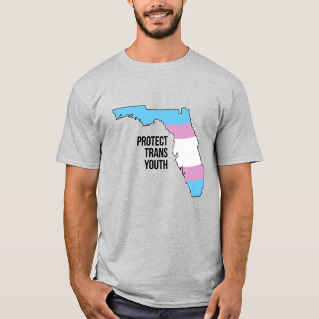 Camiseta Protect Florida Trans Youth (Anverso)