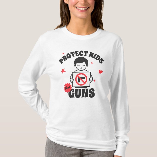 Camiseta Protect Kids Not Guns (Anverso)