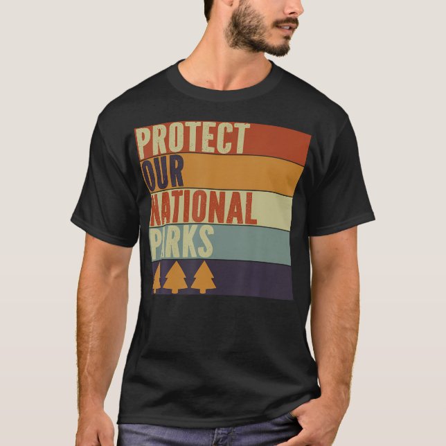 Camiseta Protect Our 63 National Parks Us Outdoor Hiking Ca (Anverso)