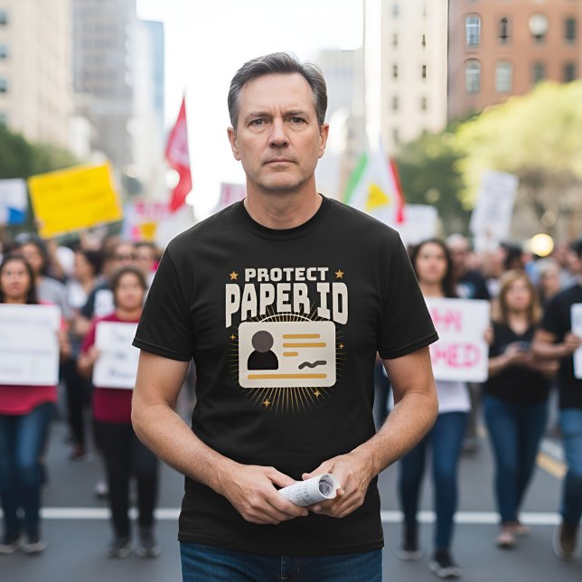 Camiseta Protect Paper ID - Identity Security (Subido por el creador)