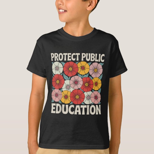 Camiseta Protect Public Education  (Anverso)