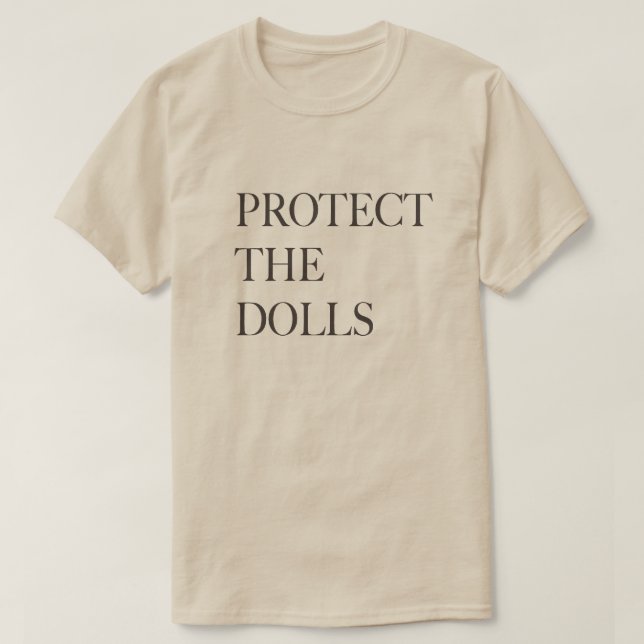 Camiseta Protect the Dolls – AW 2025 Show Finale C (Diseño del anverso)