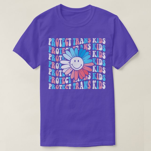 Camiseta Protect Trans Kids LGBT Support, Transgender LGBT  (Diseño del anverso)