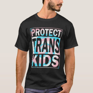 Camiseta Protect Trans Kids LGBTQ Tie Dye Transgender LGBT 