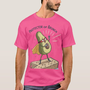 Camiseta Protector de Brunch: Tee de Titán con tostada agua