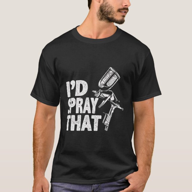 Camiseta Protector De Coches Iâ€™D Spray That Auto Body Pai (Anverso)