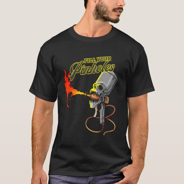 Camiseta Protector de coches para automóviles Rellene Sus A (Anverso)