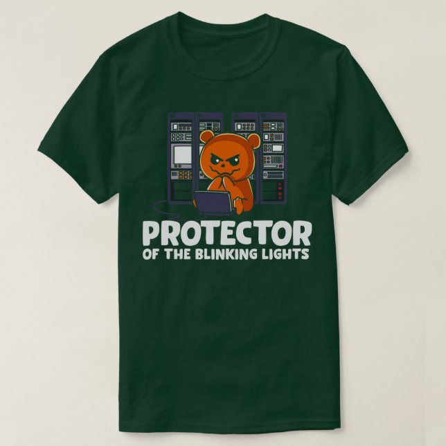 Camiseta Protector de la red de luces de enlace (Diseño del anverso)