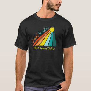 Camiseta Protector De Los Trabajadores Sociales De Los Niño
