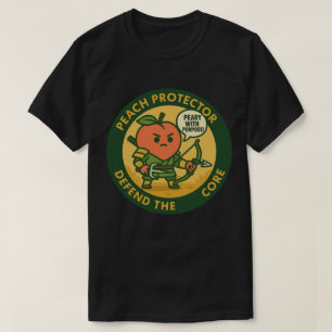 Camiseta Protector de Melocotón Defiende el Núcleo 