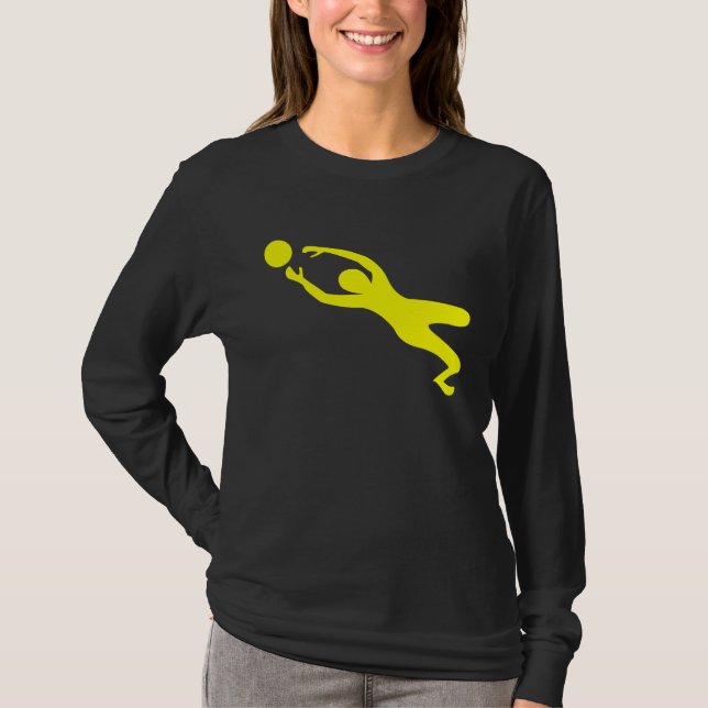 Camiseta Protector de objetivos - Amarillo (Anverso)