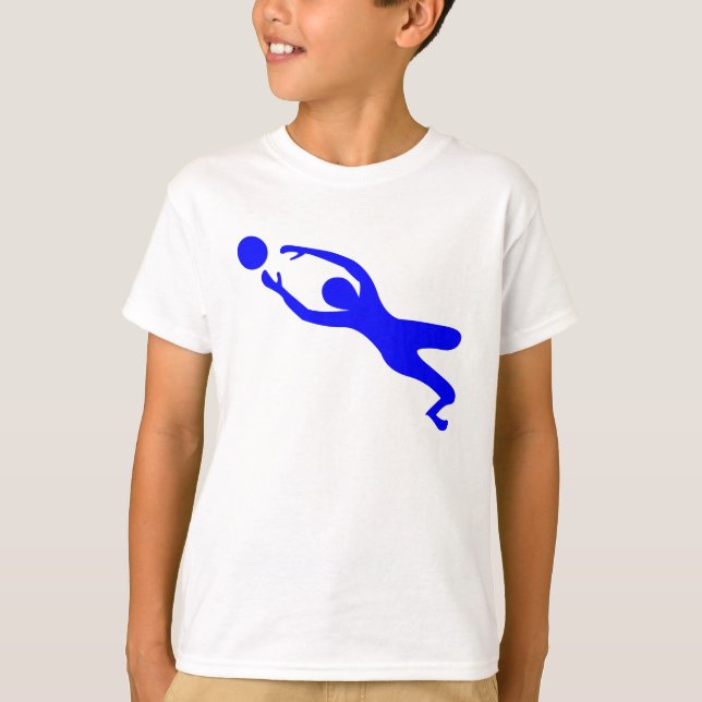 Camiseta Protector de objetivos - Azul (Anverso)