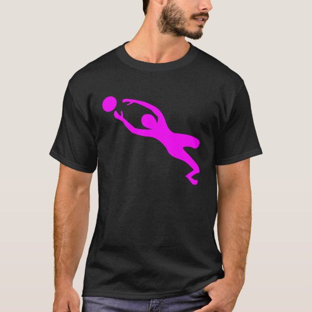 Camiseta Protector de objetivos - Magenta (Anverso)