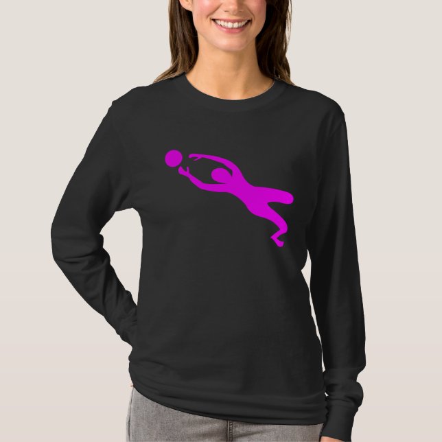 Camiseta Protector de objetivos - Magenta (Anverso)