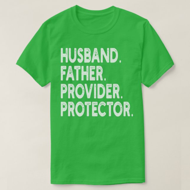 Camiseta protector de proveedor de hus father (Diseño del anverso)