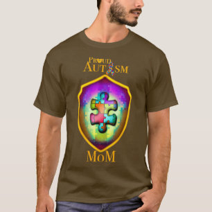 Camiseta Protector de rompecabezas del autismo de la madre