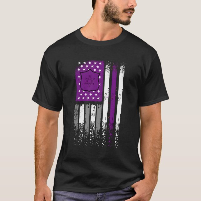 Camiseta Protector de seguridad A de oficial de seguridad d (Anverso)