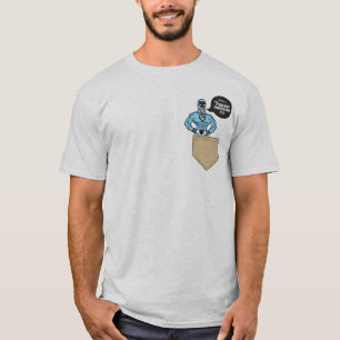Camiseta protector del bolsillo