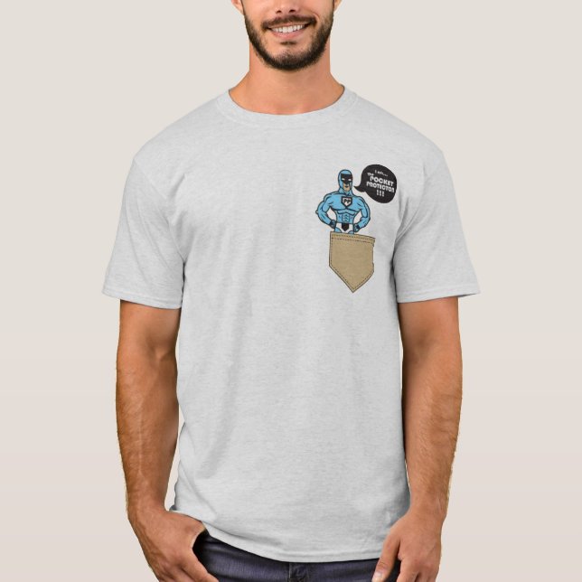 Camiseta protector del bolsillo (Anverso)
