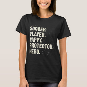 Camiseta Protector Héroe Jugador De Fútbol Pappy Amante Del