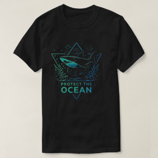 Camiseta Protege el Océano - Diseño de Conservación de Tibu