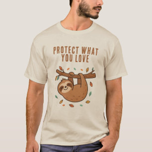 Camiseta Protege lo que amas – Ambiental Ecológico