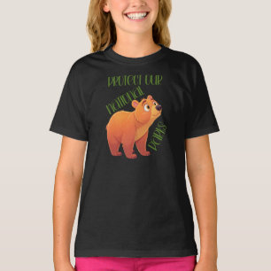 Camiseta Protege nuestros parques nacionales niños