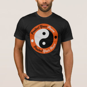 Camiseta Protege Tu Paz Bienestar Mental Salud Consciente