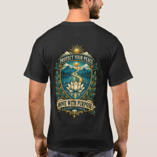 Camiseta Protege Tu Paz Muévete Con Propósito