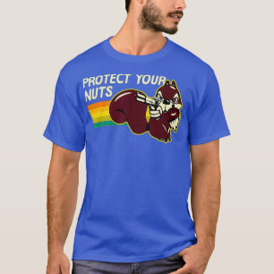 Camiseta Protege tus nueces Funny Squirrel Pun National