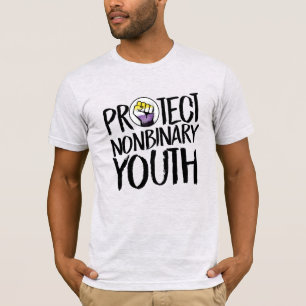 Camiseta Proteger a Jóvenes No Binarios