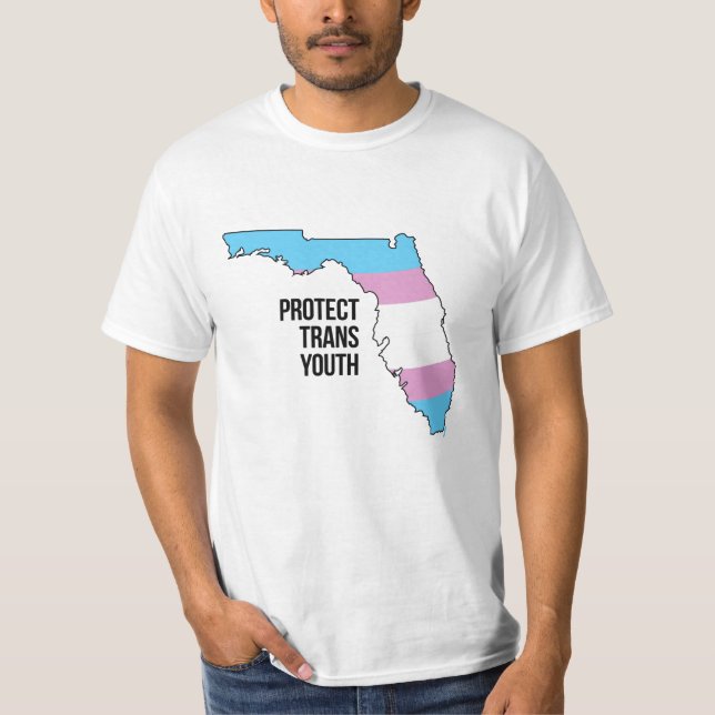 Camiseta Proteger a la juventud trans de Florida (Anverso)