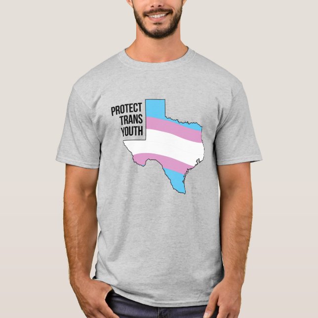 Camiseta Proteger a la juventud trans de Texas (Anverso)
