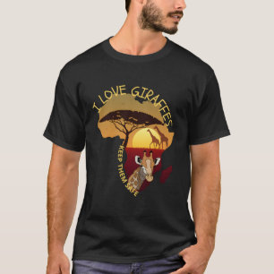 Camiseta Proteger a los cazadores furtivos africanos de la 