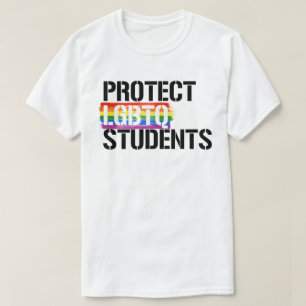 Camiseta Proteger a los estudiantes LGBTQ
