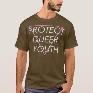 Camiseta Proteger a los jóvenes homosexuales LGBTQ Apoyo tr