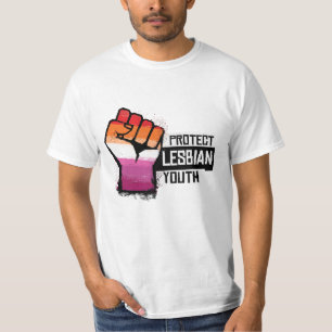Camiseta Proteger a los jóvenes lesbianas