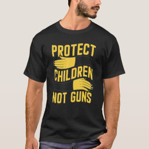 Camiseta Proteger a los niños no armas Día de Conciencia