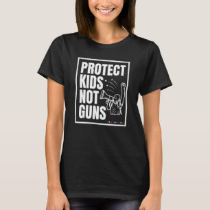 Camiseta Proteger a los niños, no las armas, poner fin a la