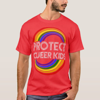 Camiseta Proteger A Los Niños Queer Orgullo LGBT Mes De Org