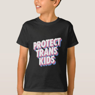Camiseta Proteger a los niños transexuales El mes del orgul
