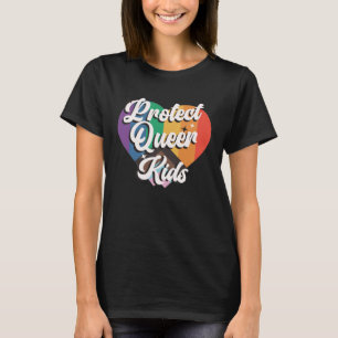 Camiseta Proteger a los niños transexuales homosexuales LGB