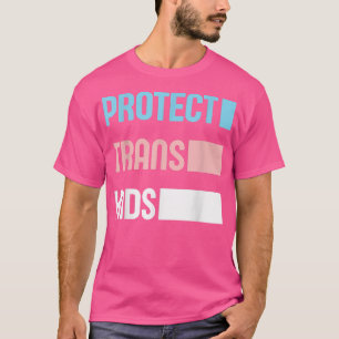 Camiseta Proteger a los niños transexuales LGBT Apoyar la t