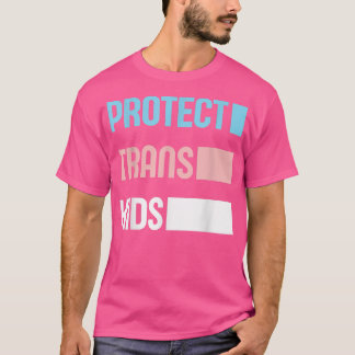 Camiseta Proteger a los niños transexuales LGBT Apoyar la t