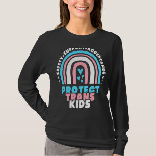 Camiseta Proteger a los niños transexuales Los derechos del