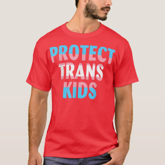 Camiseta Proteger a los niños transexuales Transseualidad T