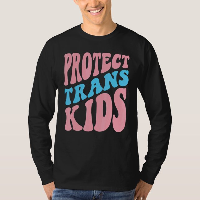 Camiseta Proteger a los niños transgénero 2 (Anverso)