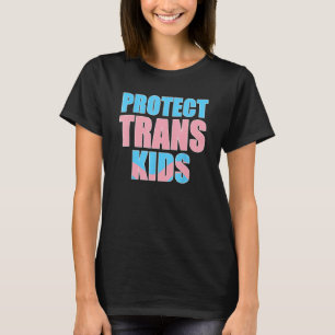 Camiseta Proteger a los niños transgénero, aliados de los n