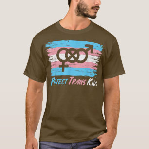Camiseta Proteger a los niños transgénero Apoya la igualdad